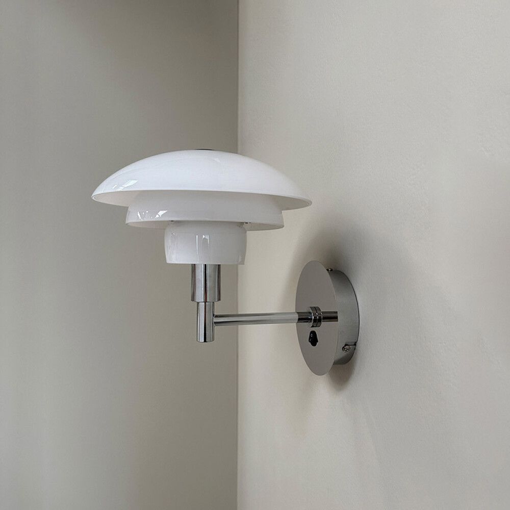 VEGGLAMPE DYBERG LARSEN MORPH OPAL/KROM