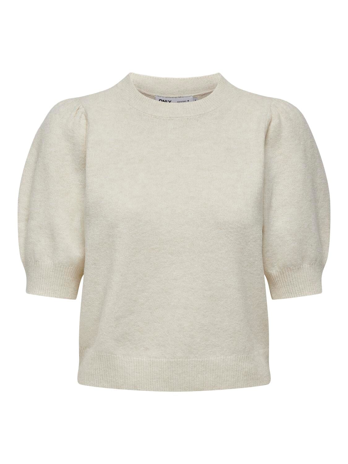 Only Onlrica Life 2/4 Pullover Knt 4456945 birch w melange