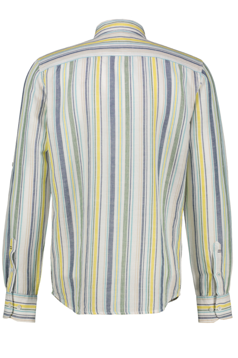 Lerros multi color heren overhemd