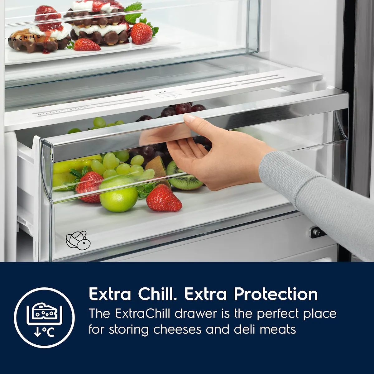 Electrolux Kombiskap LNT6ME18S (Integrert)