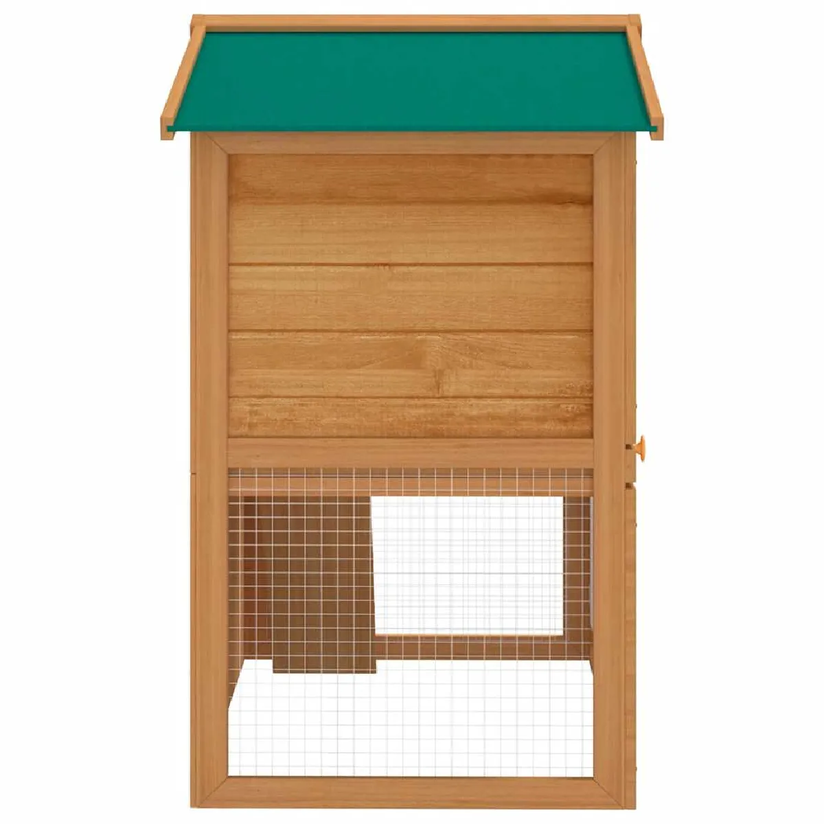 vidaXL Clapier d'extérieur Bois 3 Portes