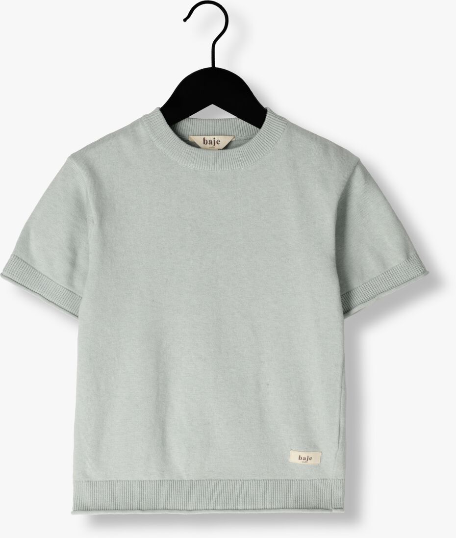 BAJE STUDIO blauwe baje studio t-shirt mack