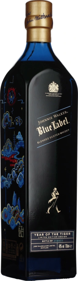 JOHNNIE WALKER BLUE LABEL YEAR OF THE TIGER 70CL