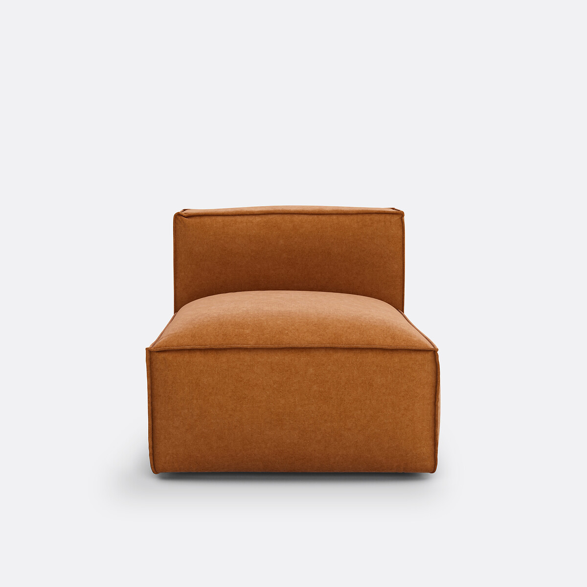 LA REDOUTE INTERIORS<br>Sofá modular de veludo texturizado, Seven