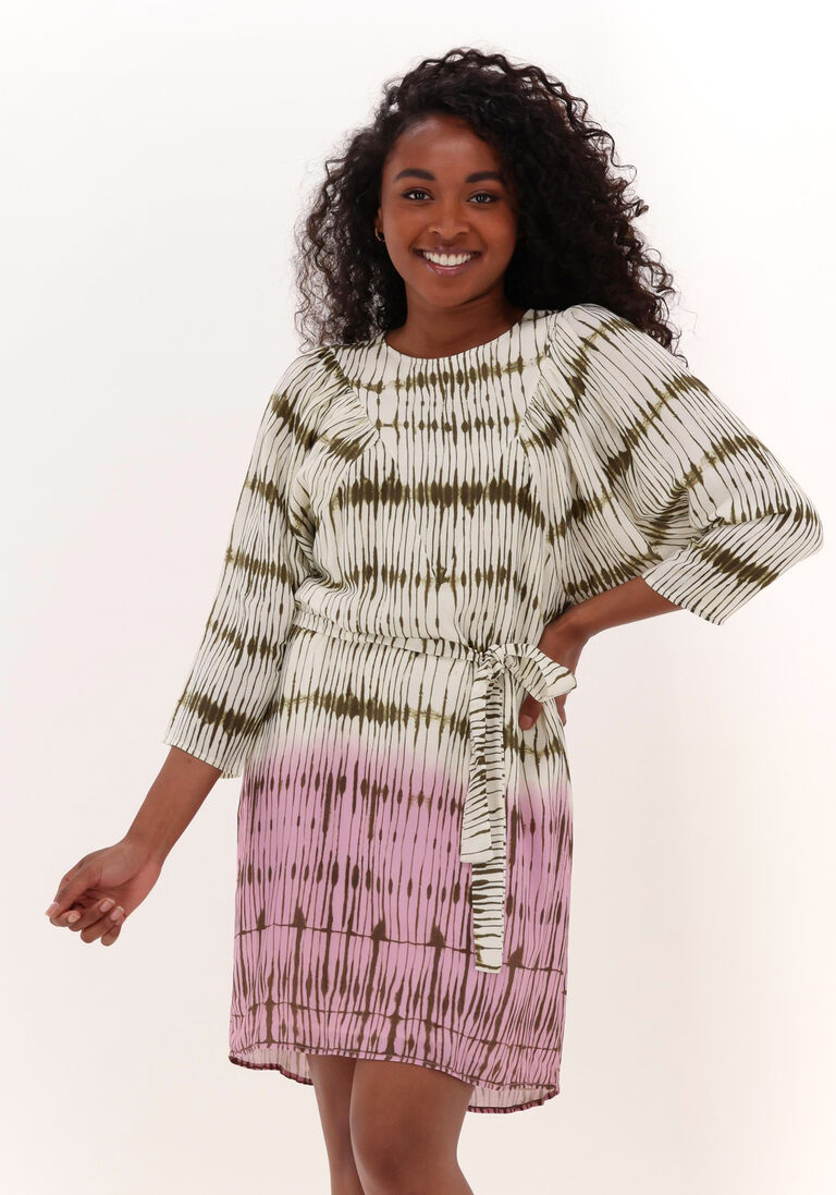 FREEBIRD multi freebird mini jurk brooklynn ss dress