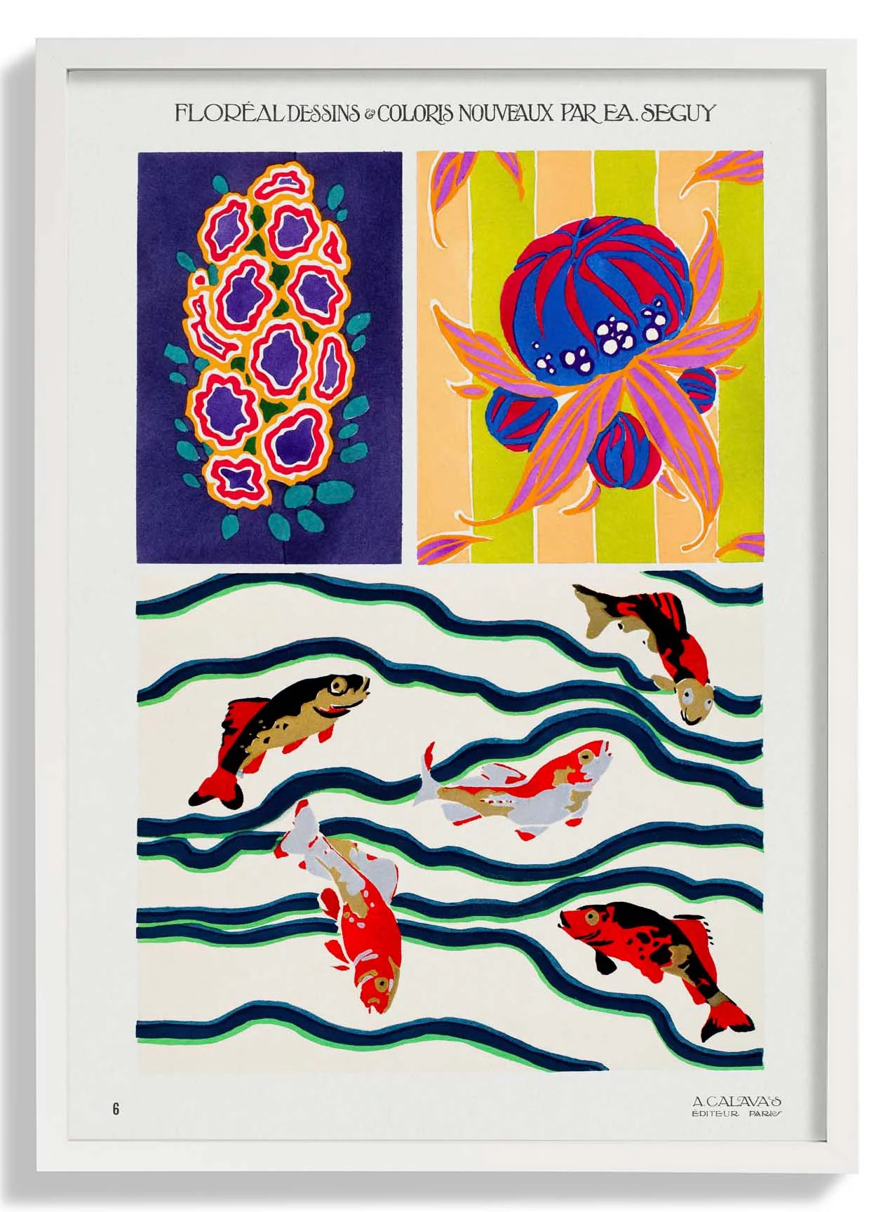 Floréal Dessins Coloris Nouveau Nr 06 von E.A. Séguy