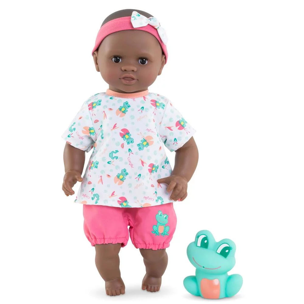 POUPON BB BAIN ALYZEE GRENOUILLE 30 CM - COROLLE MON PREMIER POUPON