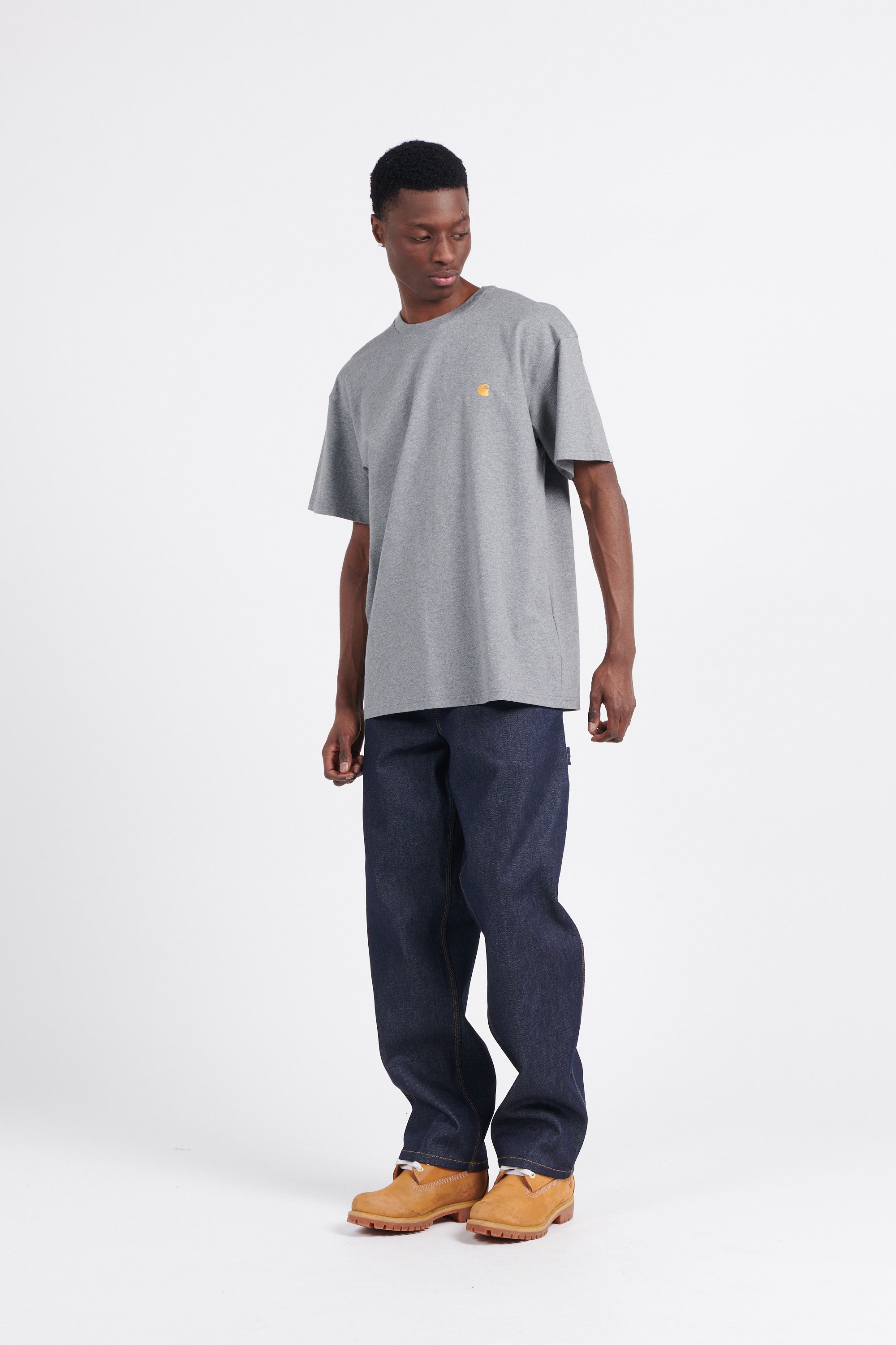 CARHARTT WIP T-shirt  CHASE Gris