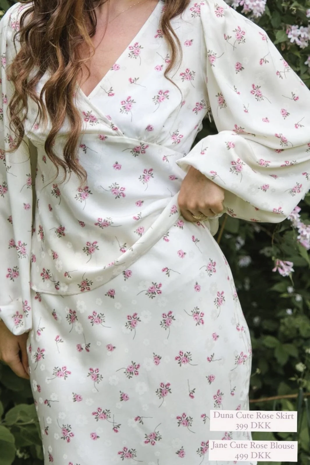 Neo Noir Duna Cute Rose Skirt