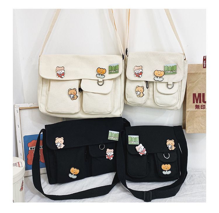 TangTangBags - Canvas Crossbody Tas