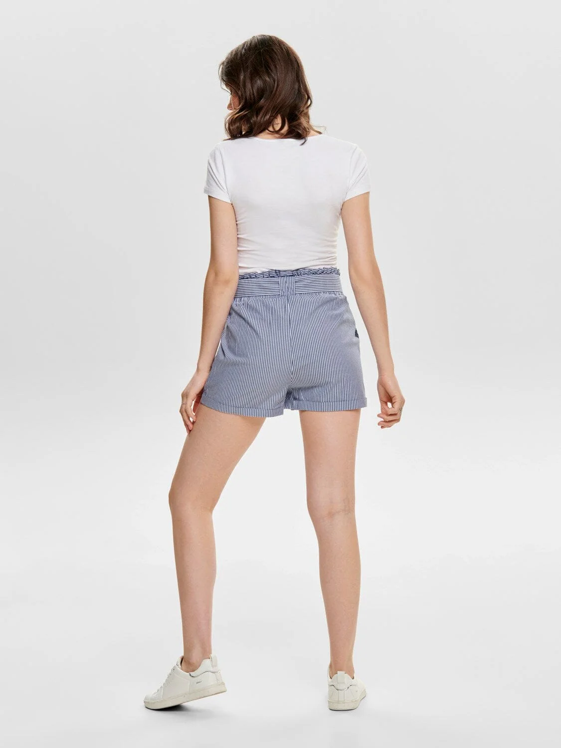 Only Onlsmilla belt shorts