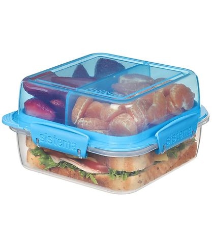 Sistema Madkasse - Lunch Stack Square - 1,24 L - Pink