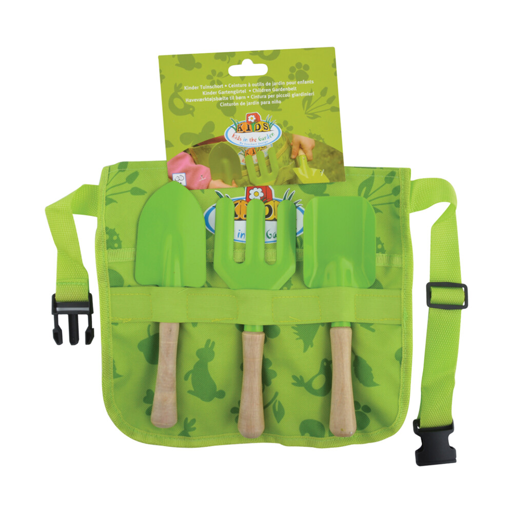 Esschert Design Gordel Kindertuingereedschap Groen