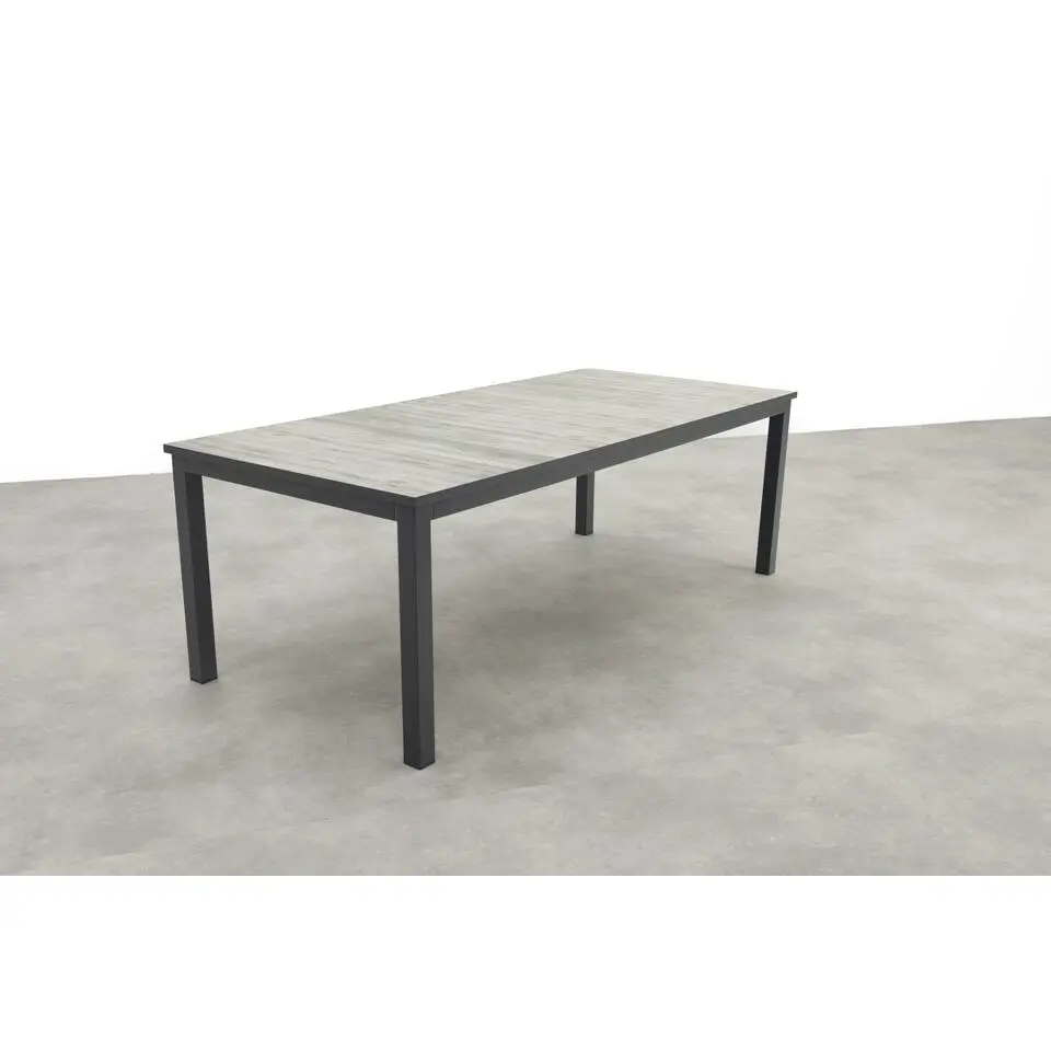 Hartman Comino dining tuintafel 223x105 cm. - Keramiek/Grijs