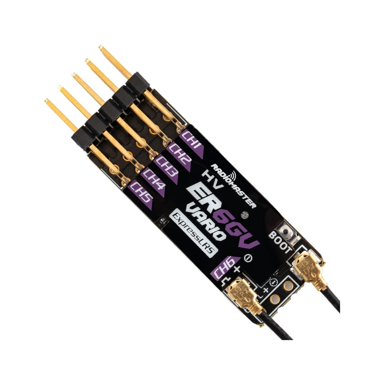 Radiomaster ELRS ER6GV 6ch PWM Reciver 2.4GHz