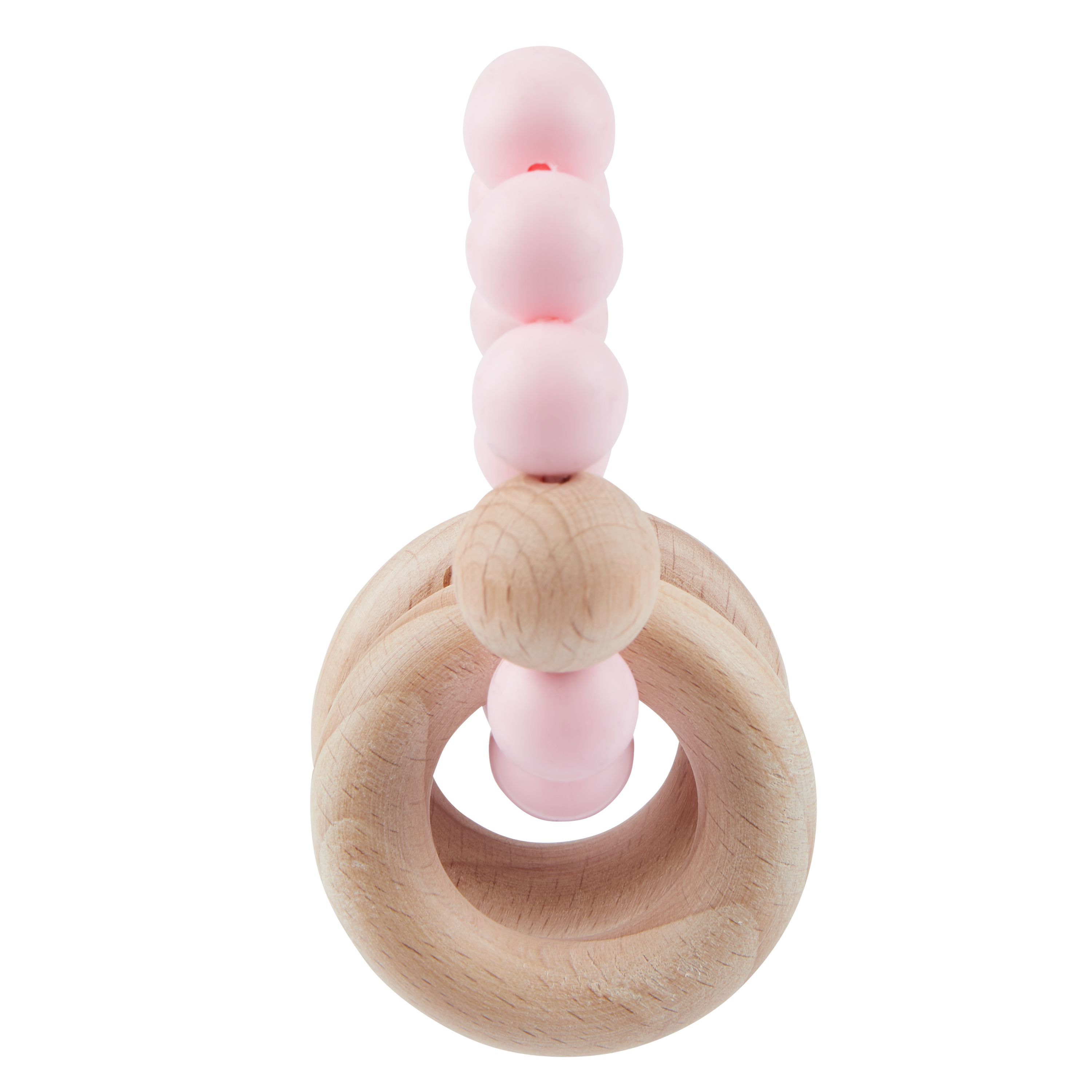 Beißring mit Silikonkette