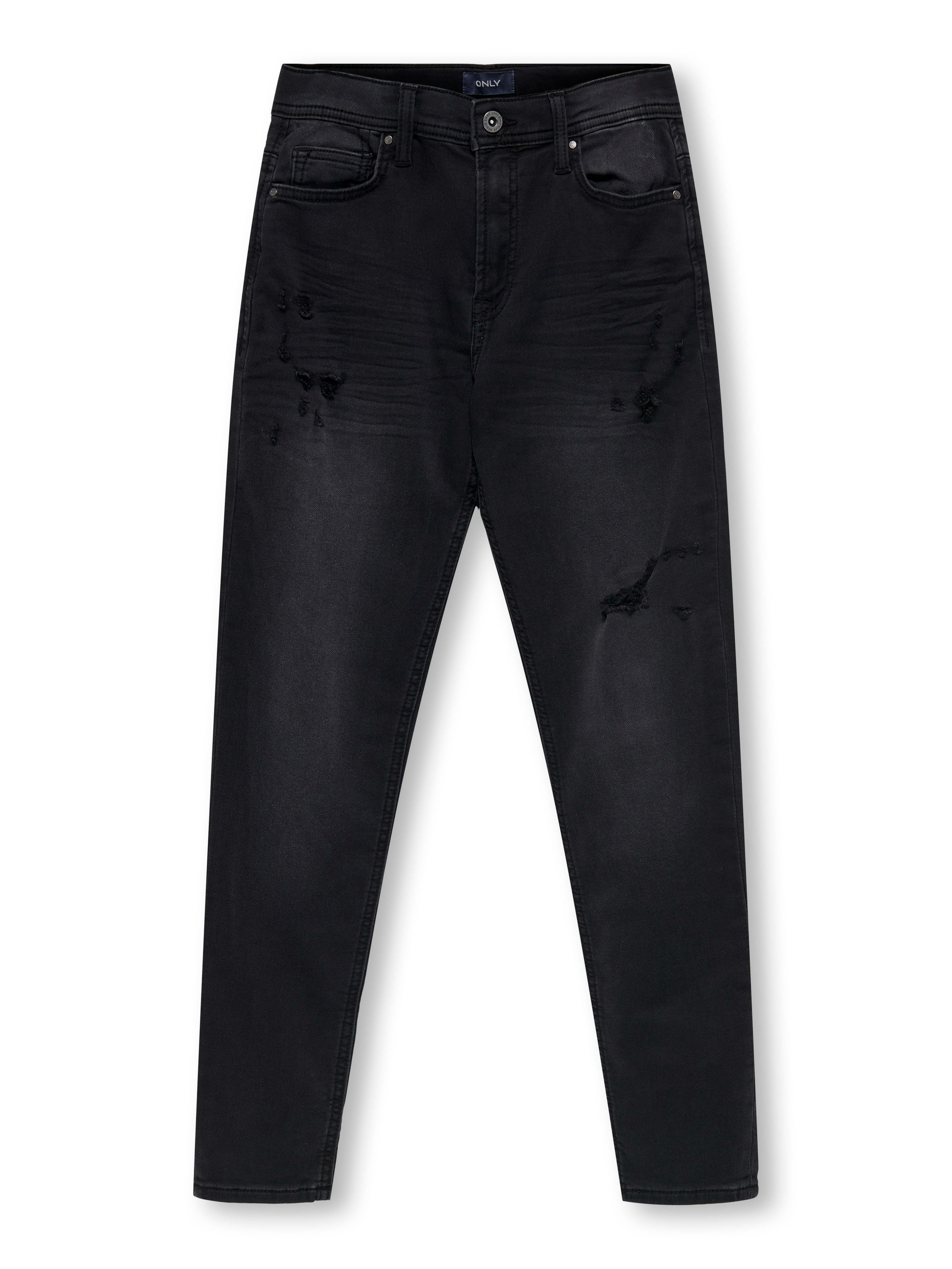 KOBDRAPER Verjüngt Jeans Washed Black