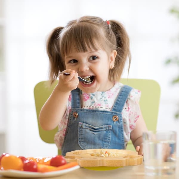 Babytallerken med sugekopp 