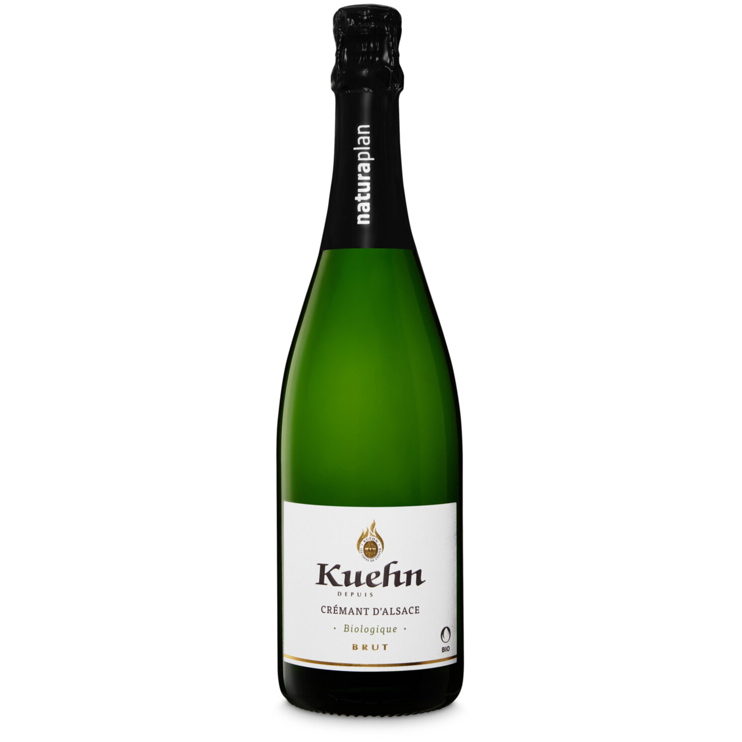 Naturaplan Bio Alsace AOC Crémant Brut Kuehn, brut -75cl