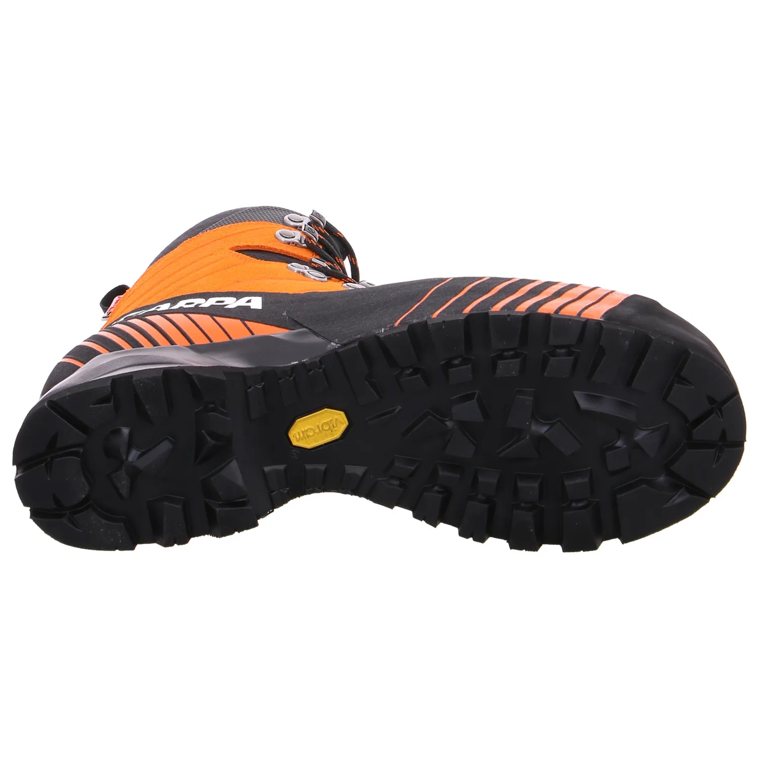 SCARPA Bergschuhe Orange Leder