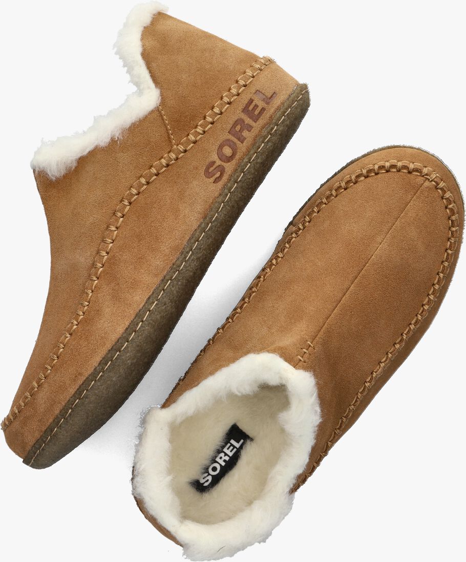 SOREL bruine sorel pantoffels manawan ii
