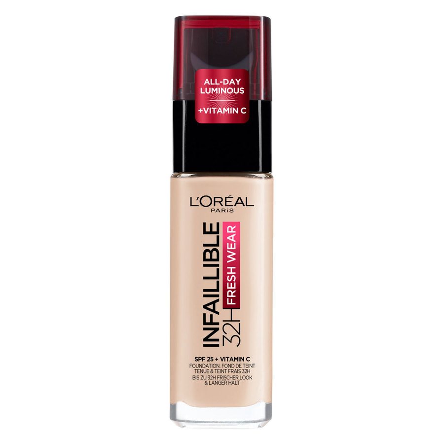 L'Oréal Paris Infaillible Fresh Wear 32H Liquid Foundation 015 Neutral Undertone 30ml