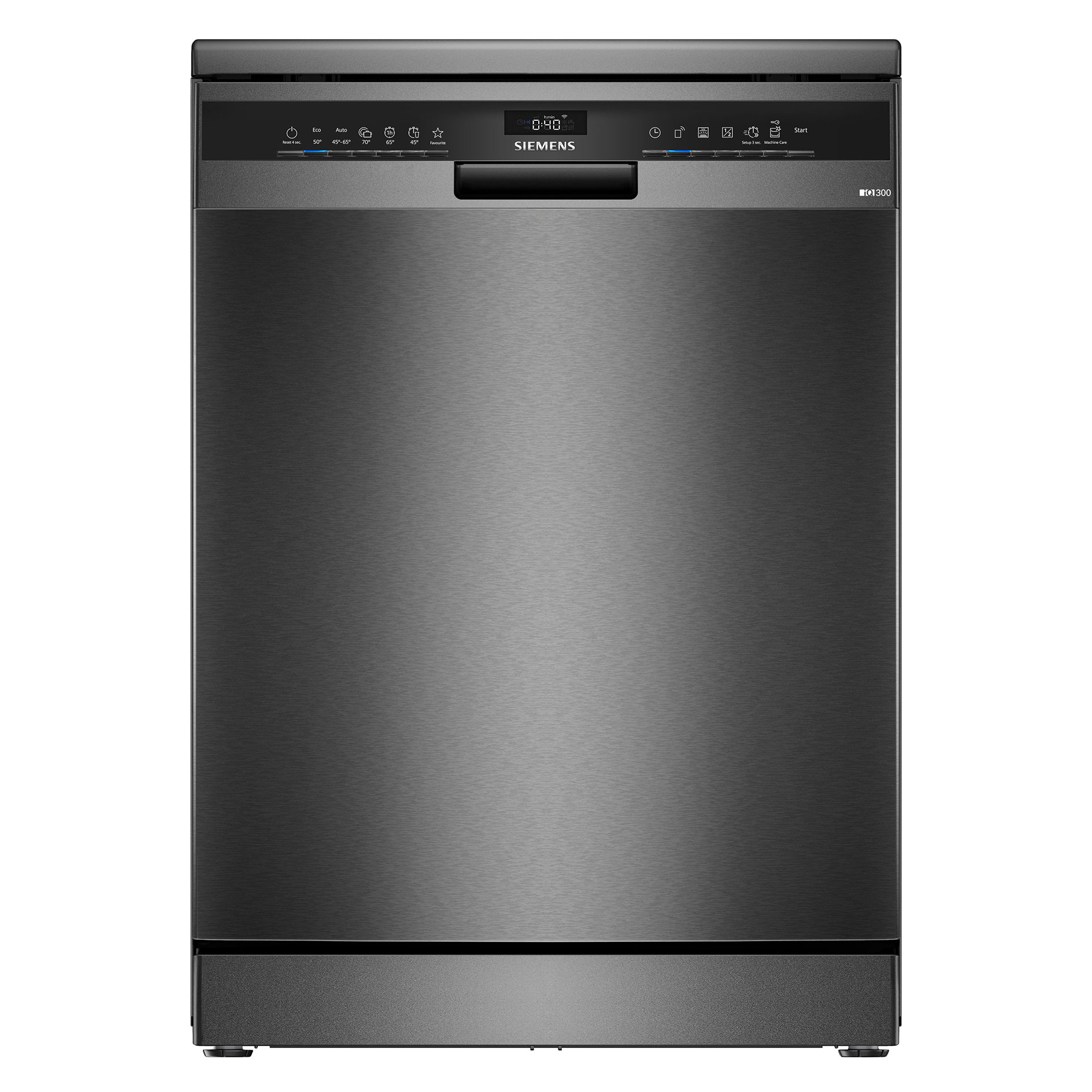 SIEMENS Geschirrspüler SN23HC60AE - black inox - D