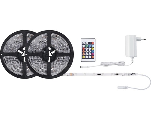 SimpLED Motion RGB Kant-en-klare stripset 10 m 17W 650 lm RGB kleurverandering + afstandsbediening 300 gecoate LED's 12V