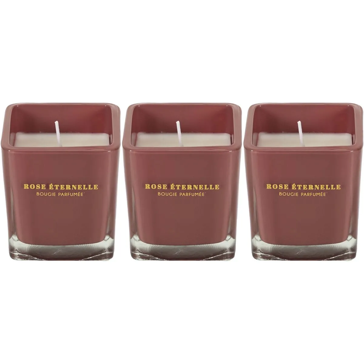 The Home Deco Factory Bougie parfumée carrée Nude