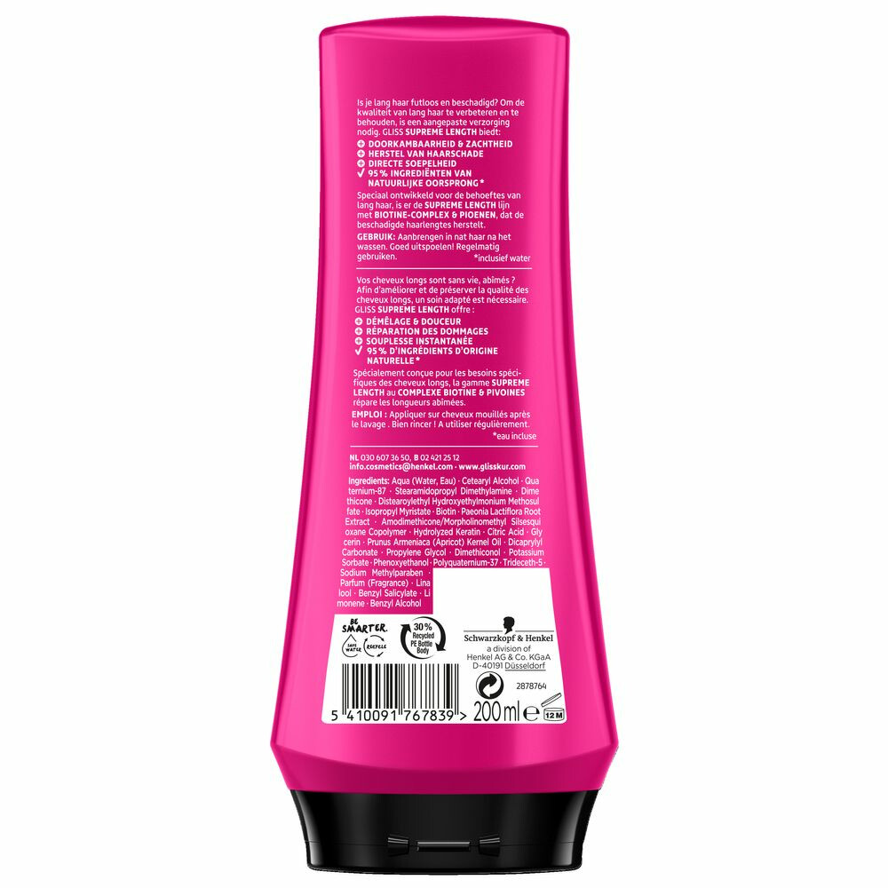 6x Gliss Supreme Length Conditioner200 ml