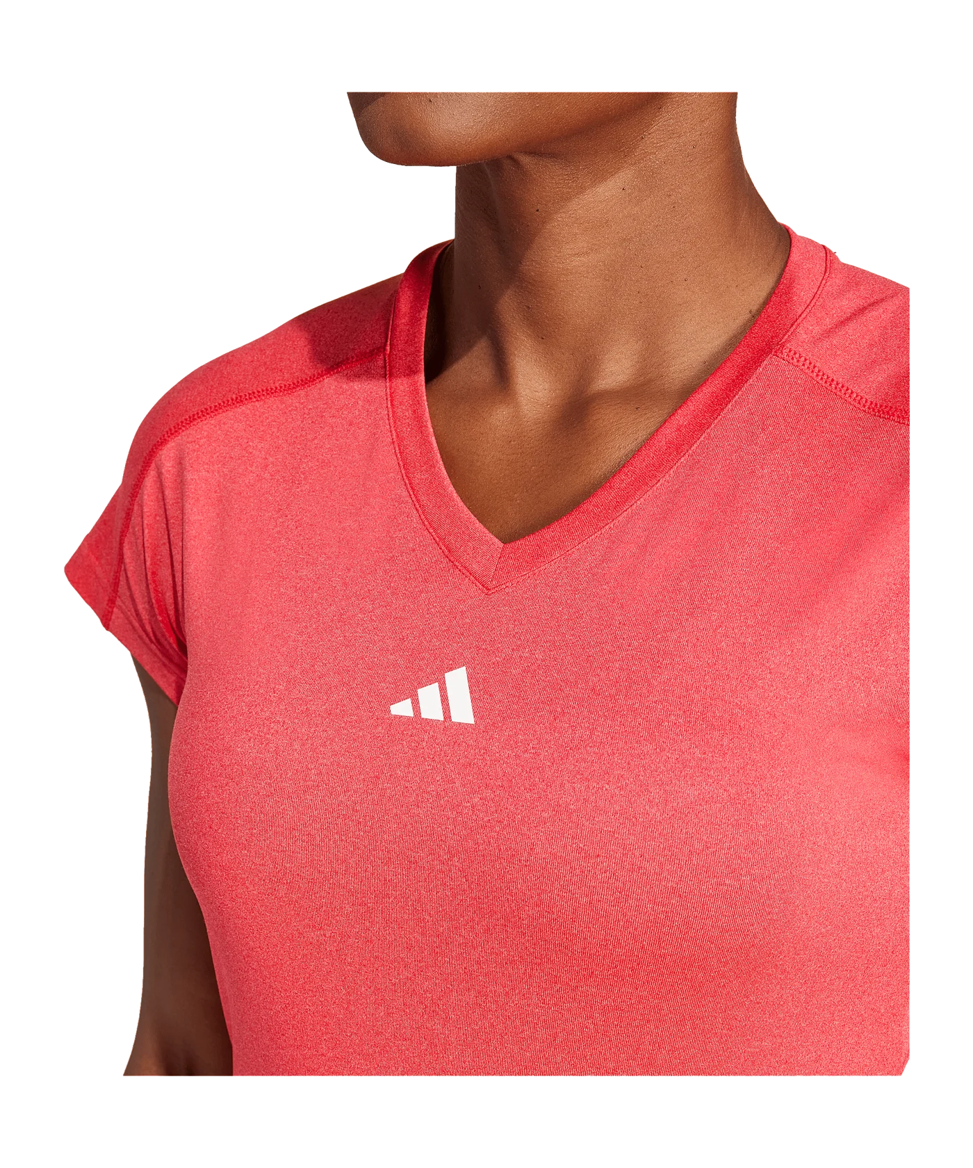 adidas AEROREADY Essentials T-Shirt Damen Rot