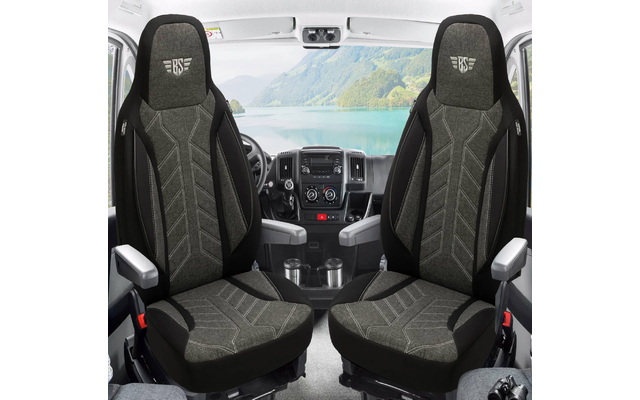 Bremer-Sitzbezüge Wohnmobil Schonbezüge 2 Stück für Ducato / Jumper / Boxer