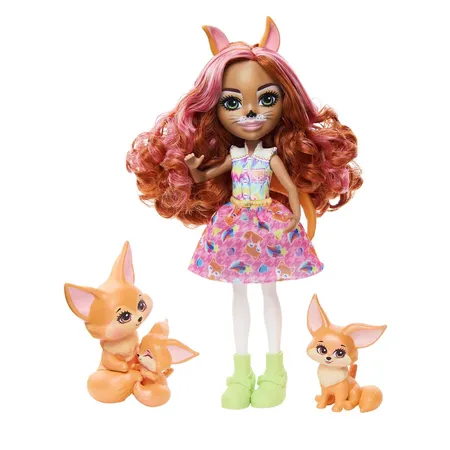 Mattel Enchantimals Filigree Fuchs Familie