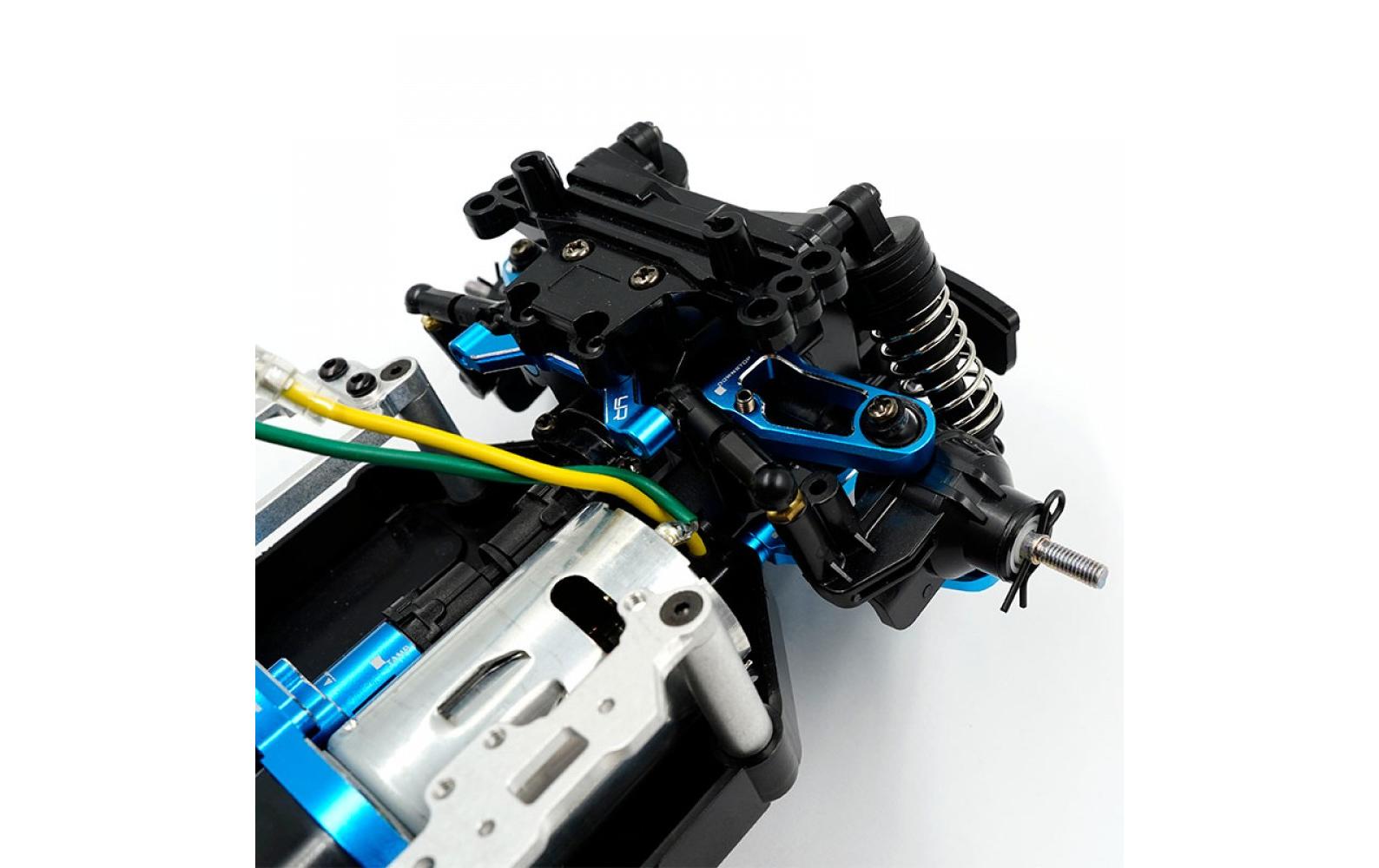 Aluminium Upgrade-Set MB-01<br>Aluminum Essential Conversion Kit für Tamiya MB-01 Chassis