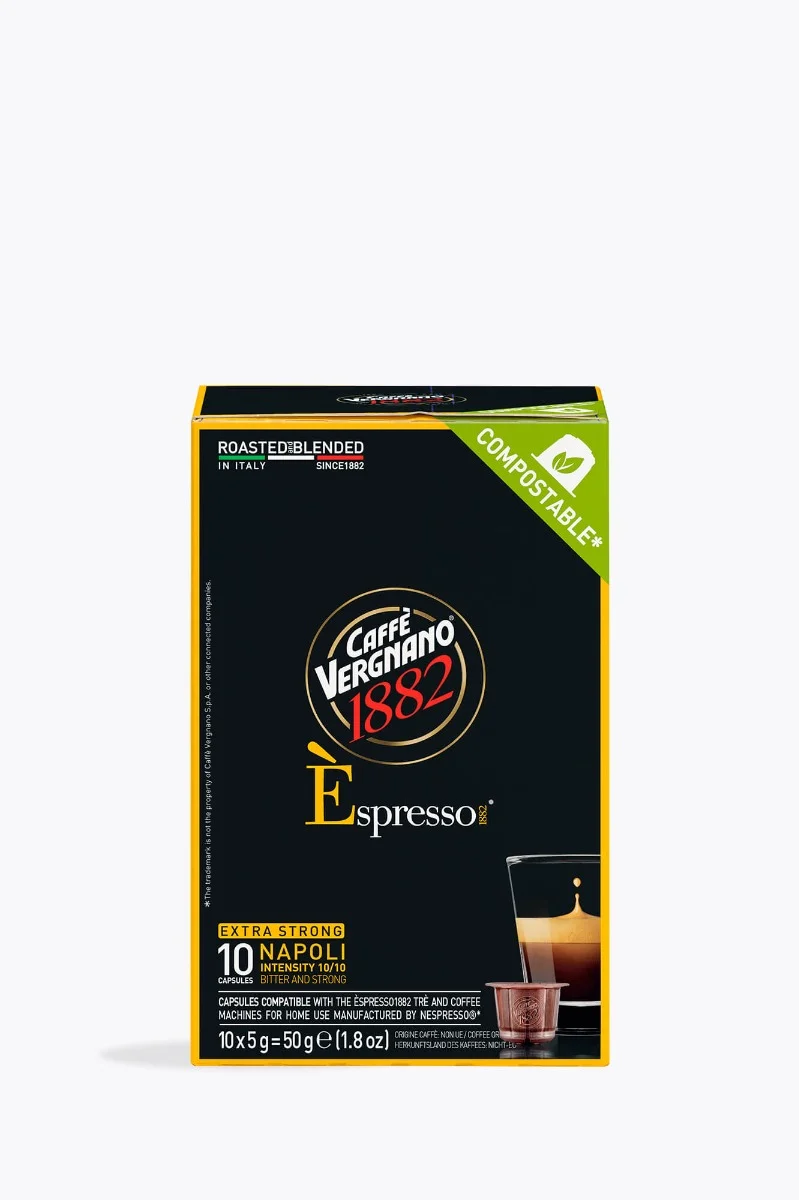 Caffè Vergnano Napoli 10 Kapseln Nespresso® kompatibel