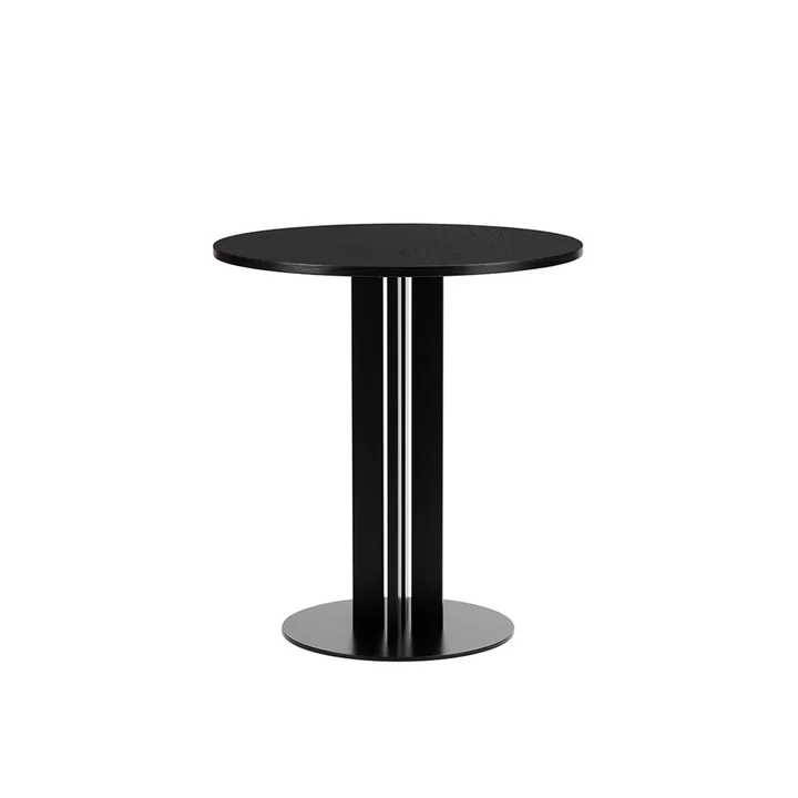 Normann Copenhagen - Scala Tisch Ø 70 x H 75 cm, Eiche schwarz