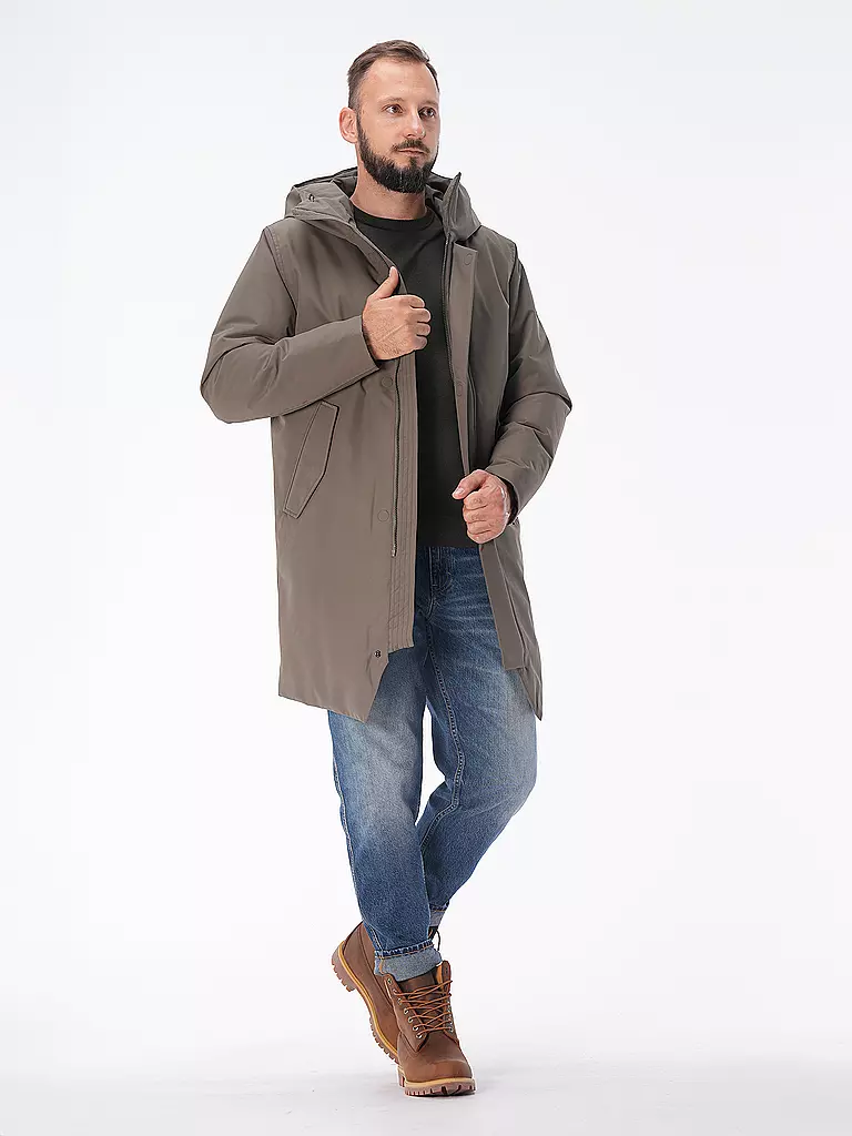 ELVINE Parka GUNTER dunkelgrün
