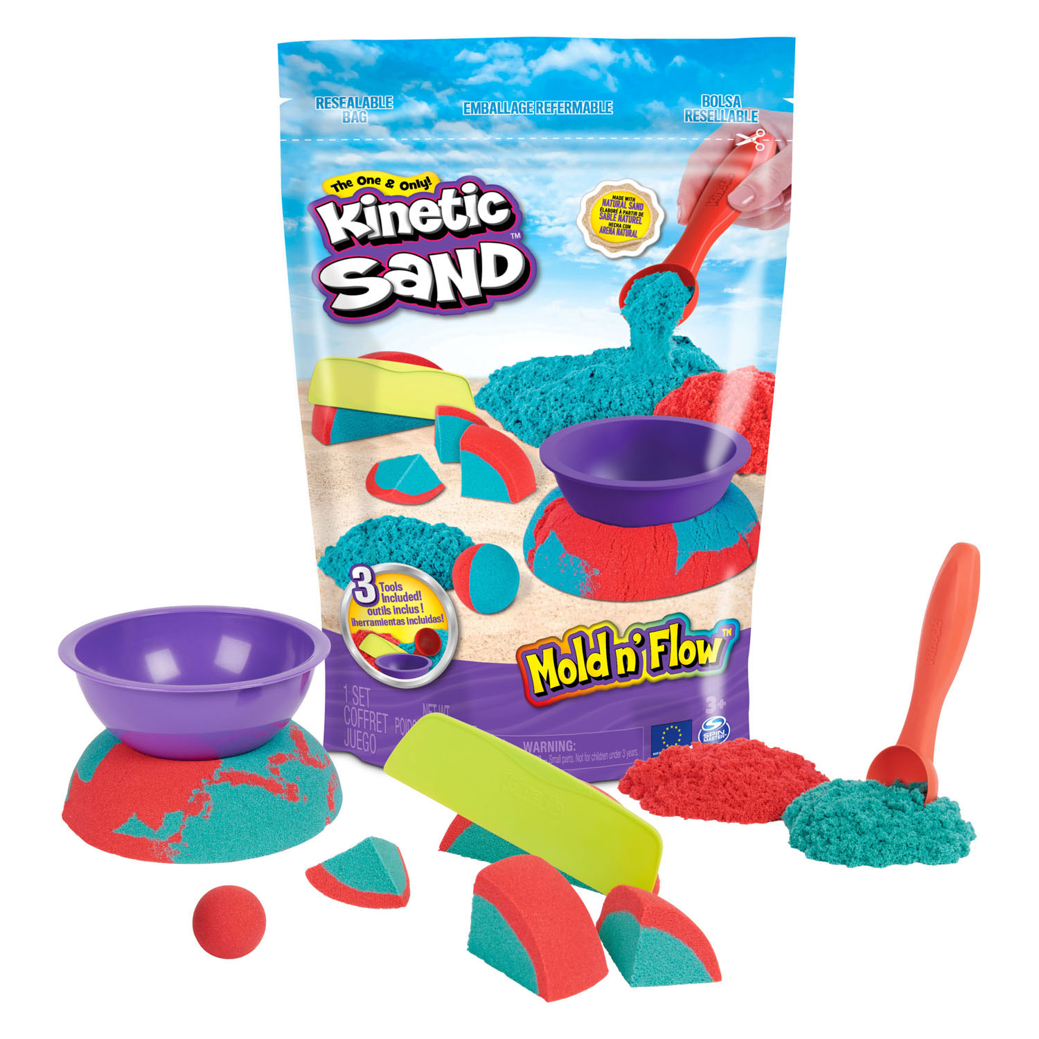Kinetic Sand - Mold 'n Flow
