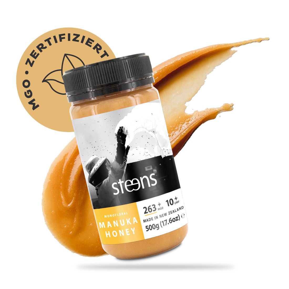 STEENS Manuka Honig MGO 263+ I UMF10+, 500g
