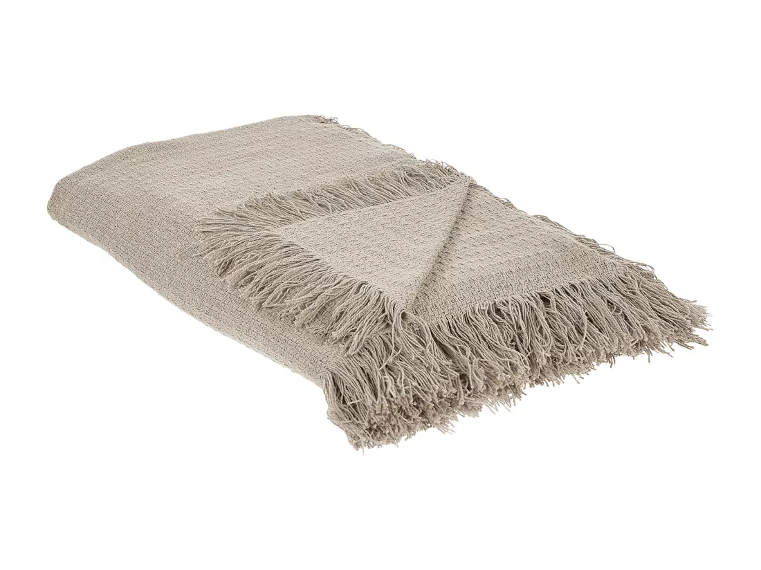 Couvre-lits YERBENT Coton 150 x 200 cm Taupe