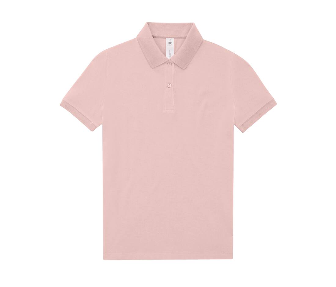 B&C BCW461 - Polo Femme Élégant en Coton Pré-Rétréci