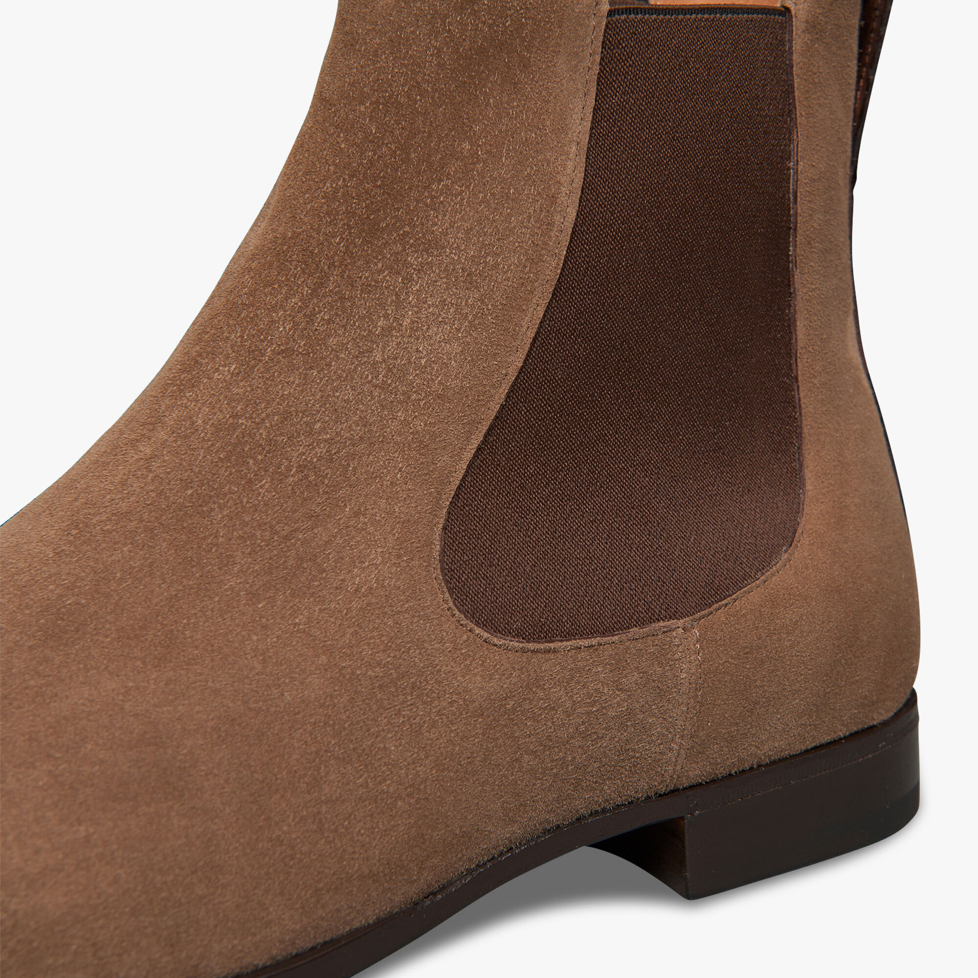 Bottine Demesure En Cuir Camoscio