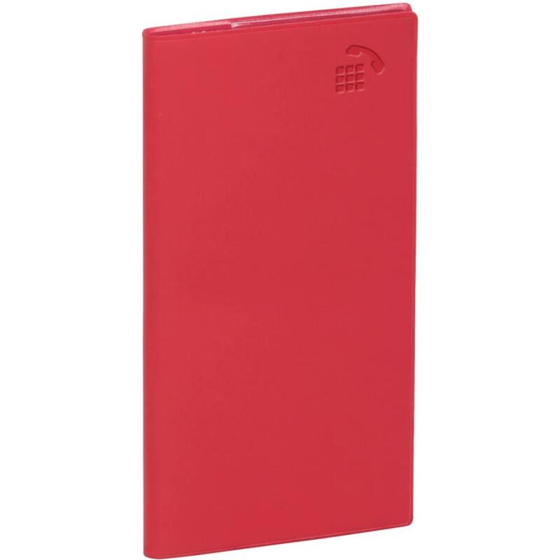 Carnet d'adresses Gobi 9 x 17.5 cm - Couleurs assorties