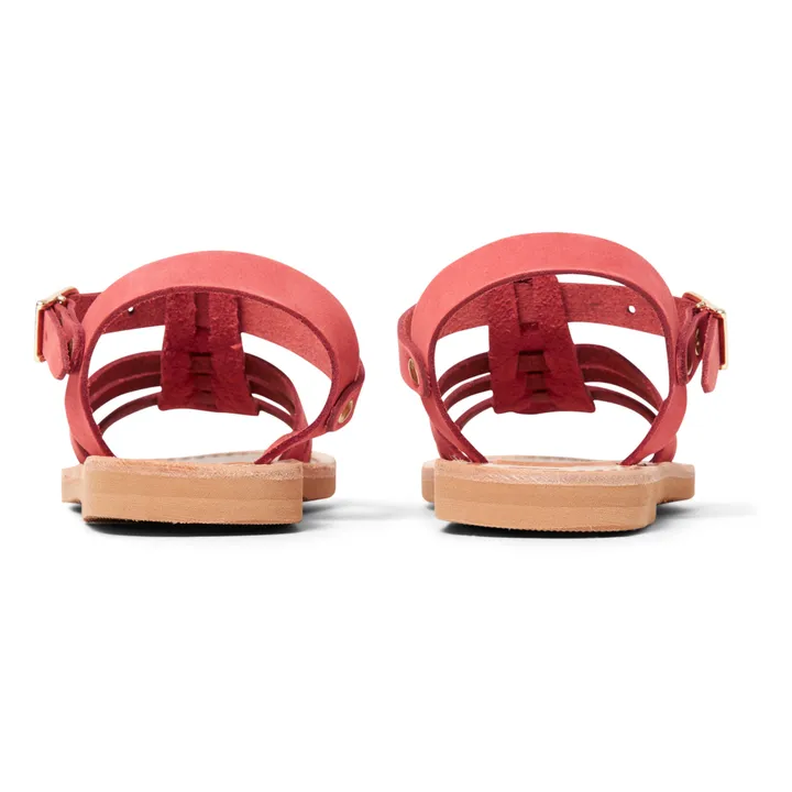 Théluto Sandales Diego | Rouge framboise