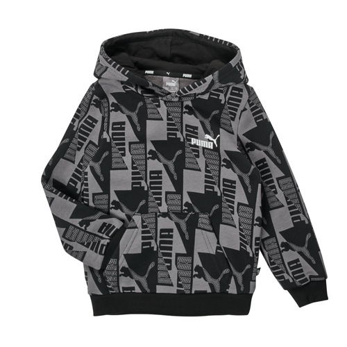 Puma - PUMA POWER AOP HOODIE - Gris