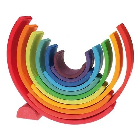 Grimm's Arc-en-ciel en bois - 12 pièces