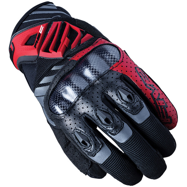 Five - Gants RS-C Noir / Rouge