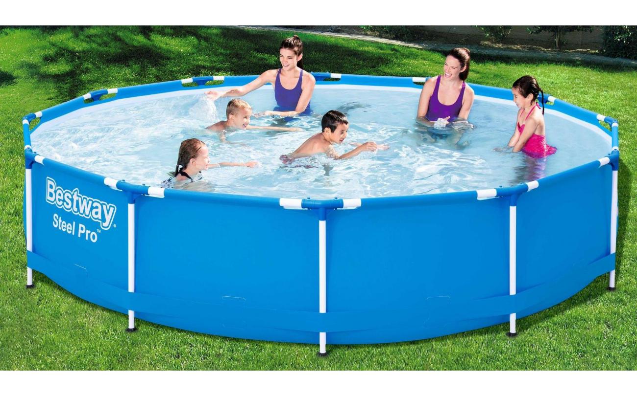 Bestway 56681 Steel Frame Pool zwembad 366x76cm