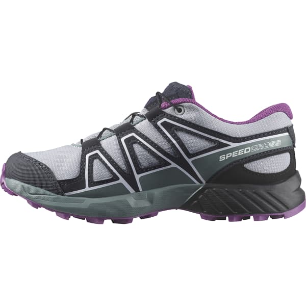 Chaussure trail SALOMON SPEEDCROSS J QUAR/BLACK/SPARKLING