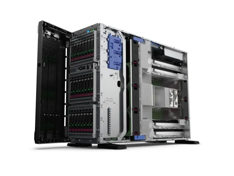 HPE ProLiant ML350 Gen10 Performance - Server - tower 4U - 2-vejs - 1 x Xeon Silver 4214R / op til 3.5 GHz - RAM 32 GB - SAS - hot-swap 2.5
